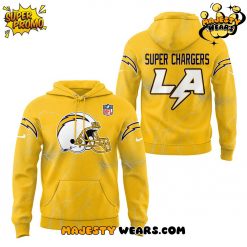 Los Angeles Chargers “Super Chargers” 2025 Yellow Hoodie