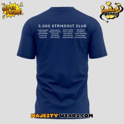 Los Angeles Dodgers Clayton Kershaws 3000thStrikeout 2025 Tshirt
