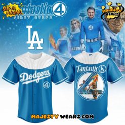 Los Angeles Dodgers x Fantastic Four Legends Unite Hero Baseball Jersey