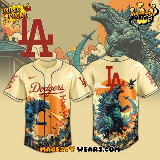 Los Angeles Dodgers x Godzilla Limited Edition Jersey