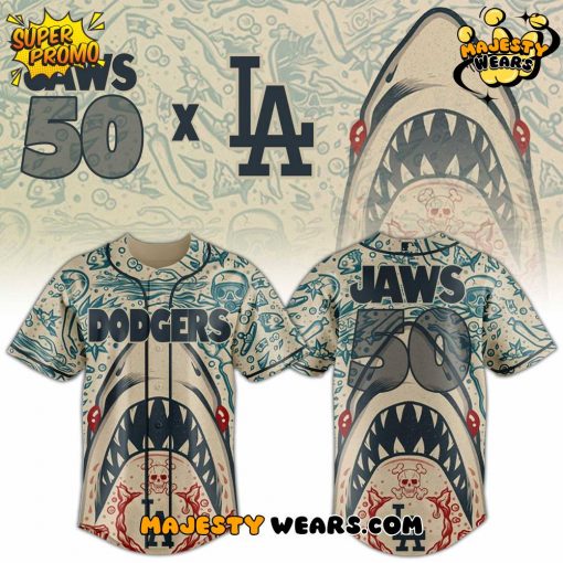 Los Angeles Dodgers x JAWS 50th Limited Edition Jersey