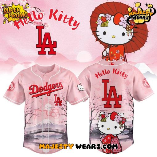 Los Angeles Dodgers x Kitty-Chan 2025 Limited Edition Baseball Jersey