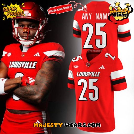 Louisville Cardinals 25 Special Edition Football Jersey
