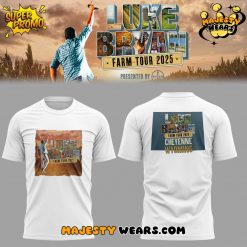 Luke Bryan Farm Tour 2025 In Cheyenne Limited Edition Shirt