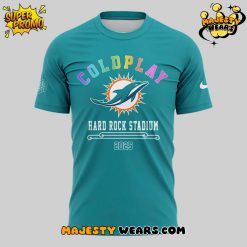 Miami Dolphins x Coldplay Special Edition 2025 T-Shirt
