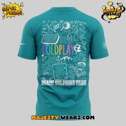 Miami Dolphins x Coldplay Special Edition 2025 TShirt