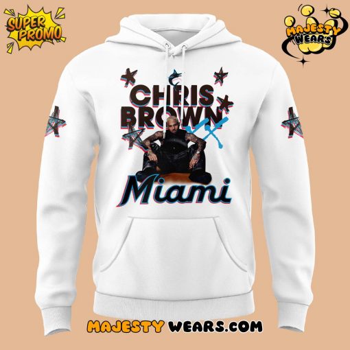 Miami Marlins x Chris Brown 2025 Limited Hoodie