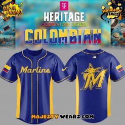 Miami Marlins x Colombian Heritage 2025 Blue Jersey