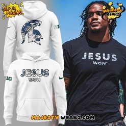 Michigan State “Michigan Spartans x Jesus Won” 2025 Hoodie