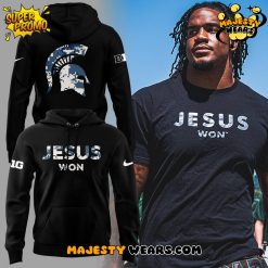 Michigan State “Michigan Spartans x Jesus Won” 2025 Hoodie