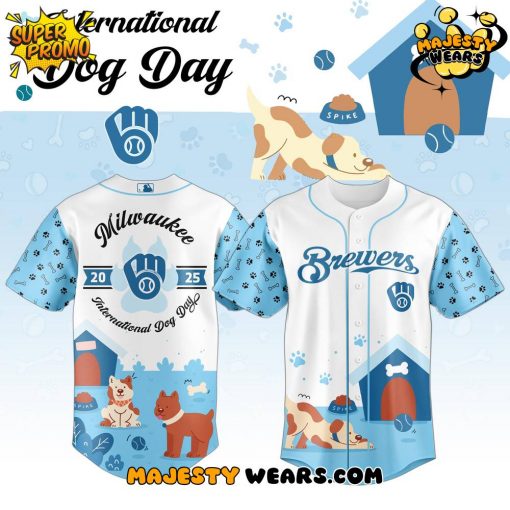 Milwaukee Brewers x Dog Day 2025 Special Jersey