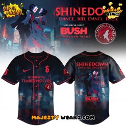 Minnesota Timberwolves x Shinedown Tour Merch 2025 Jersey