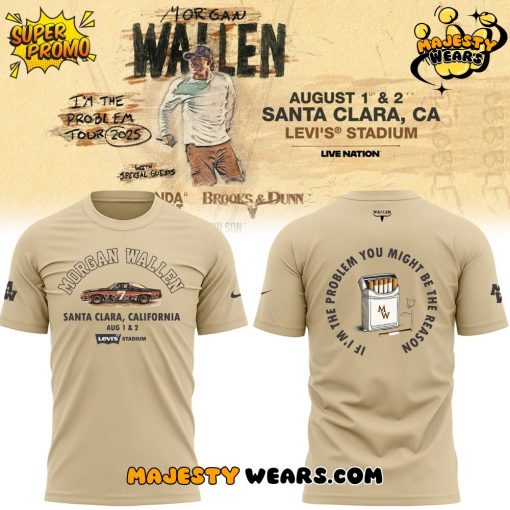 Morgan Wallen “I’m the Problem” Tour 2025 T-Shirt