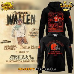 Morgan Wallen x Cleveland Browns Hoodie 2025 For Fans!
