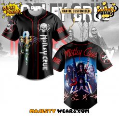 “Motley Crue” Band Custom Name Baseball Jersey