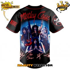 Motley Crue Band Custom Name Baseball Jersey