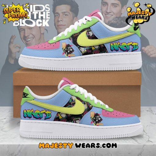 New Kids on the Block “NKOTB” Air Force 1 Sneakers