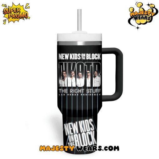 New Kids on the Block New 2025 Black Stanley Tumbler