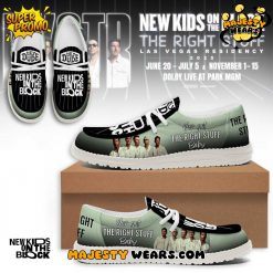 New Kids on the Block “THE RIGHT STUFF” Hey Dudes Shoes