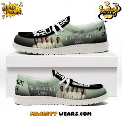New Kids on the Block “THE RIGHT STUFF” Hey Dudes Shoes