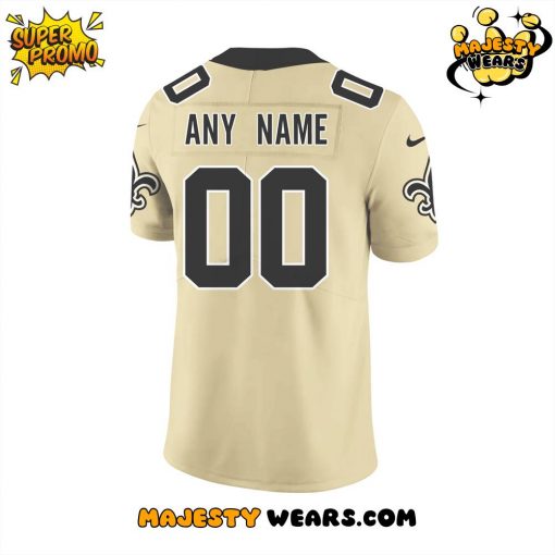 New Orleans Saints Gameday Golds Alternate Game Player Football Jersey