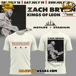 New York Jets x Zach Bryan Meadowlands 2025 T-shirt
