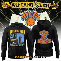 New York Knicks x Wu-Tang Clan 2025 Limited Edition Hoodie