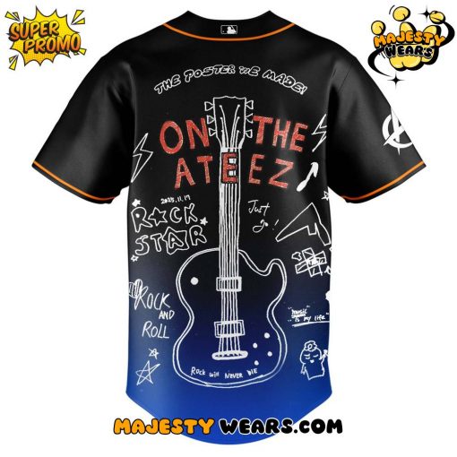 New York Mets x ATEEZ 2025 World Tour 2025 Limited Edition Jersey