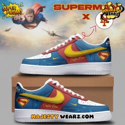 New York Mets x Superman Custom Name 2025 Air Force 1 Shoes