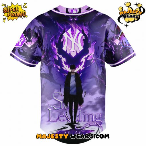 New York Yankees x Solo Leveling Baseball Jersey