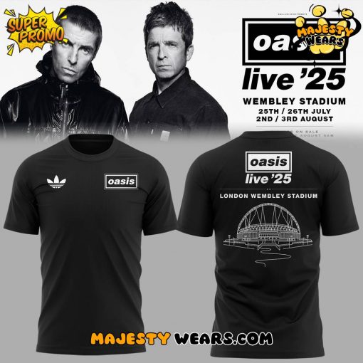 Oasis Live ’25 In Wembley Stadium Limited Edition Shirt