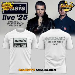 Oasis Live ’25 Tour Soldier Field T-Shirt – Limited Edition