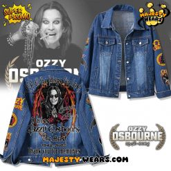 Ozzy Osbourne 1948 – 2025 Thank You For The Memories Denim Jacket