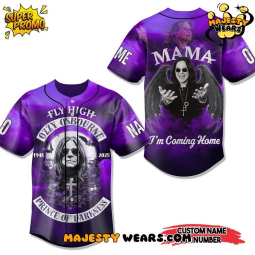 Ozzy Osbourne “Prince of Darkness” 1948 – 2025 Jersey
