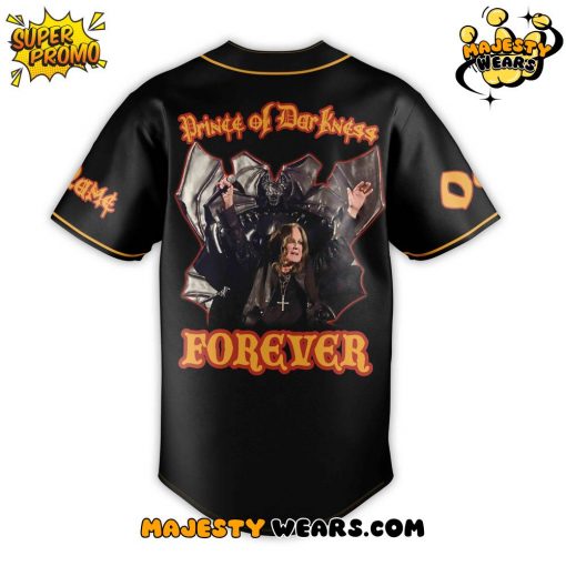 Ozzy Osbourne “Prince of Darkness” Baseball Jersey