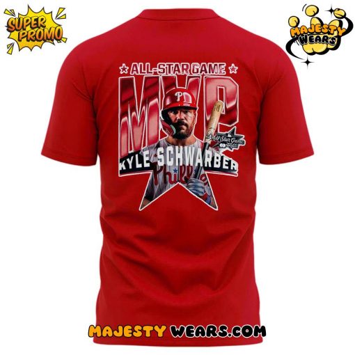 Philadelphia Phillies ALL-STAR GAME MVP Red T-Shirt