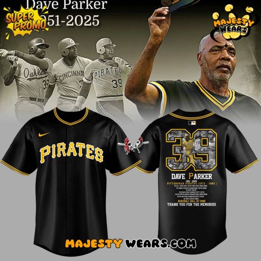 Pittsburgh Pirates Honoring The Legend – Dave Parker Baseball Jersey