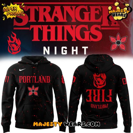 Portland Fire x Stranger Things Night Limited Edition Hoodie
