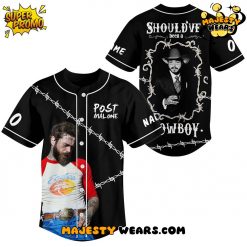 Post Malone “SHOULD’VE BEEN A COWBOY” Baseball Jersey