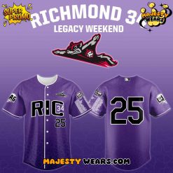 Richmond Flying Squirrels Honoring the Richmond 34 65 years Baseball Jersey