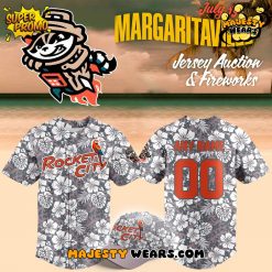 Rocket City Trash Pandas Margaritaville Night 2025 Jersey
