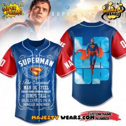 “SUPERMAN – The Original Man of Steel” Baseball Jersey