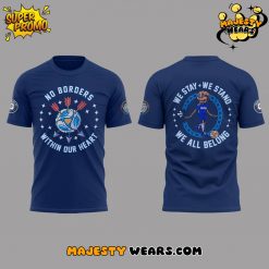 San Diego FC “We Stay We Stand We All Belong” Blue T-Shirt