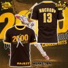 San Diego Padres Machado 2000 Career Hits White Tee