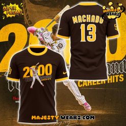 San Diego Padres Machado 2000 Career Hits Special Tee