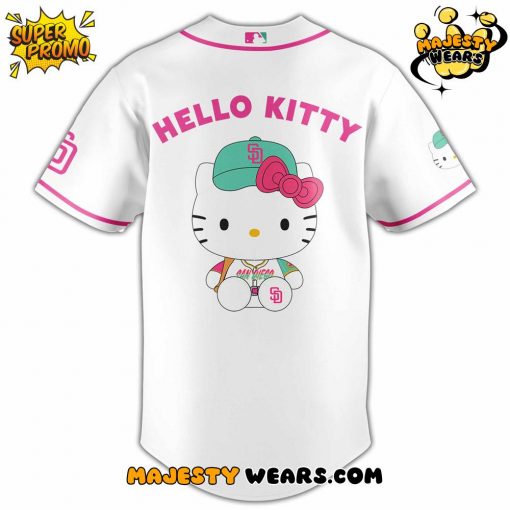 San Diego Padres x Hello Kitty Game Night Baseball Jersey