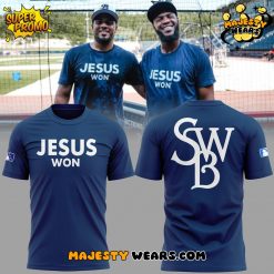 Scranton/Wilkes-Barre RailRiders x Jesus Won 2025 Navy Shirt