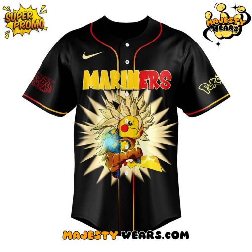 Seattle Mariners Pikachu x DragonBall Limited Edition Jersey