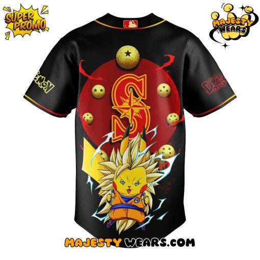 Seattle Mariners Pikachu x DragonBall Limited Edition Jersey