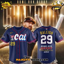 Seattle Mariners x CAL Raleigh 2025 Home Runs Derby Champions Jersey
